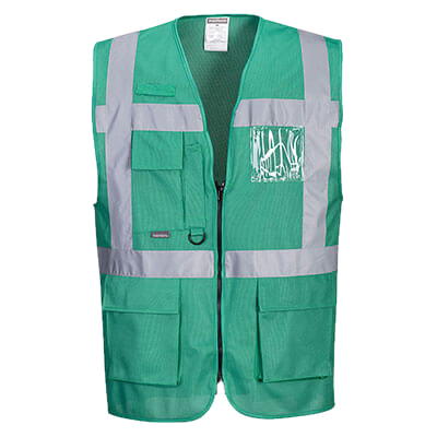 Chaleco reflectivo verde